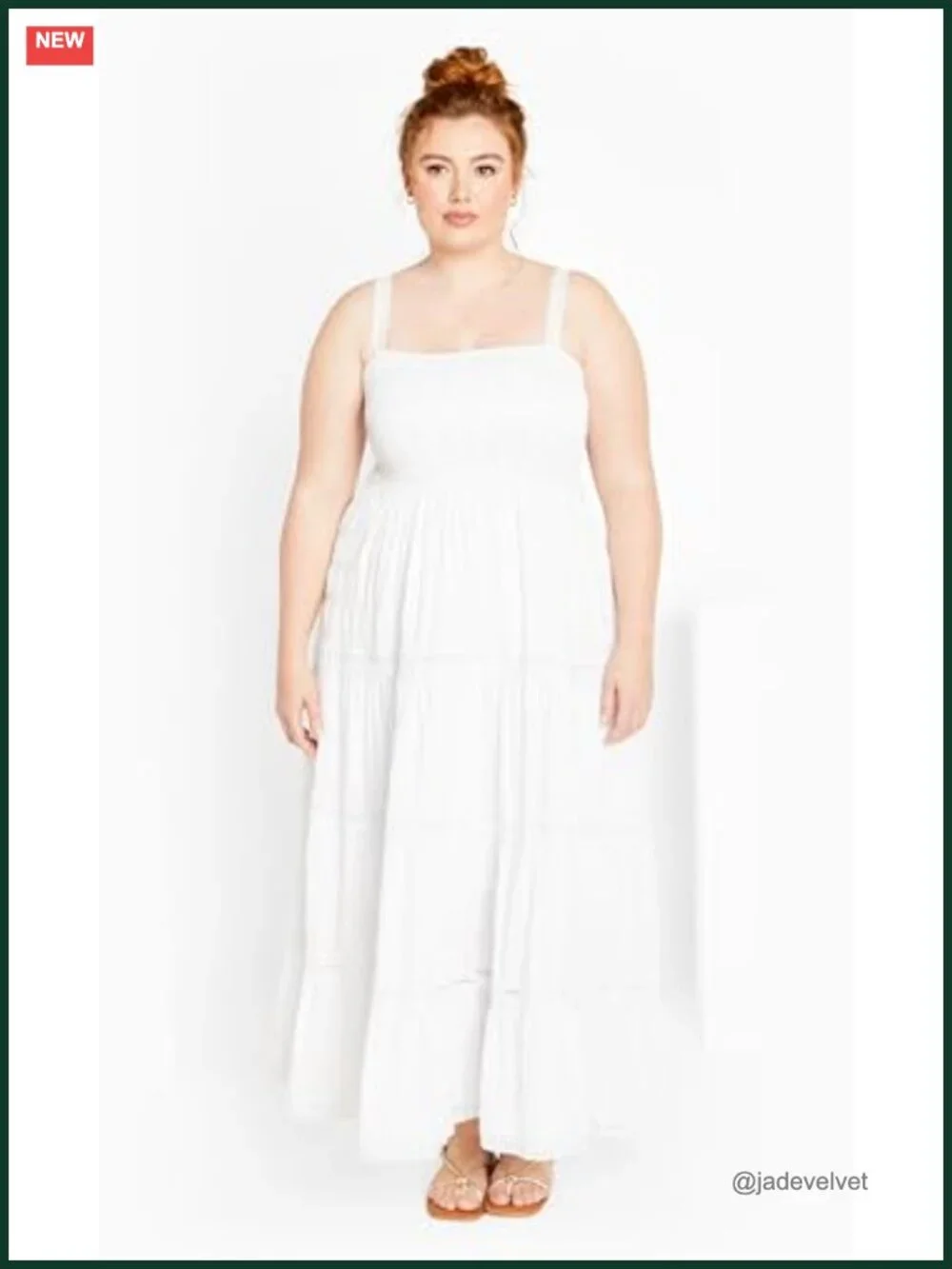 Plus Size Black Maxi Dress with Crochet Details - City Chic Dakota
